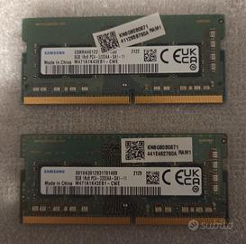 Samsung 16GB (2x8GB) - SODIMM DDR4 - 3200Mhz