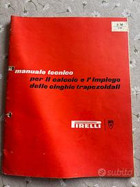 Manuale tecnico  Pirelli il calcolo  cinghie