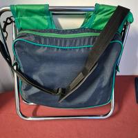 Sedia zaino per la pesca 