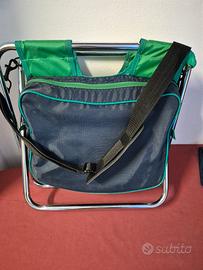 Sedia zaino per la pesca 