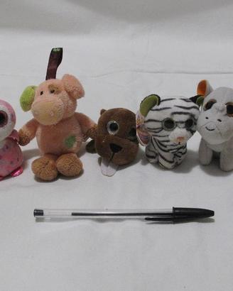 Lotto 7 mini peluches Ty McDonald's e simili