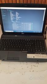 notebook acer aspire 5735Z RAM4GB SSD120GB win10