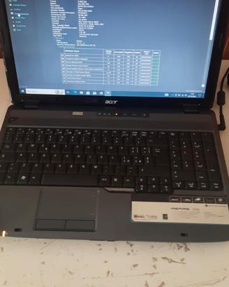 Notebook Acer Aspire 5735Z RAM4GB SSD120GB win10
