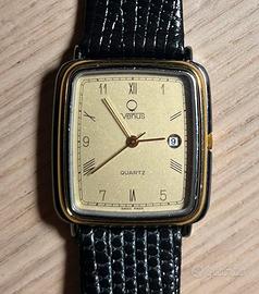 Venus watch quartz oro swiss made