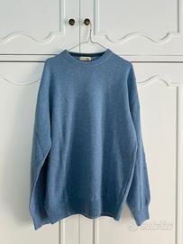 Maglione Lana Azzurro
