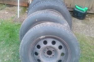 gomme invernali con cerchi in ferro alfa 147