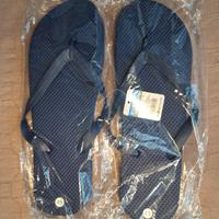 Ciabatte infradito blu nuove – mai usate, n. 45