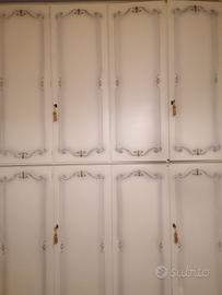 Armadio Portabiancheria Appendiabiti 10 ante 