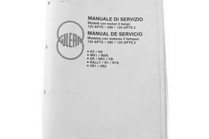 Manuale in PDF officina Gilera KZ KK MX1 MXR ER RR