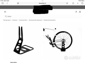 Supporti bici ruota post/anteriore da pavimento