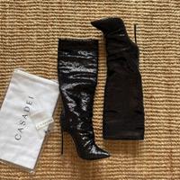 Stivali neri Casadei