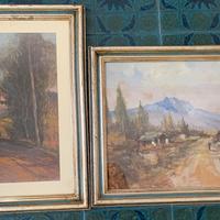 Coppia dipinti G. Di Pietro primo ‘900