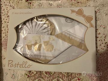 Corredino per lettino Pastello color beige