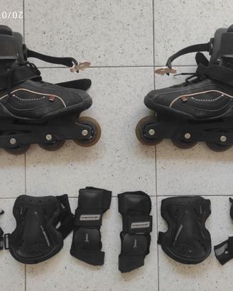 roller pattini in linea