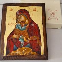 Icona bizantina di Madonna della Tenerezza