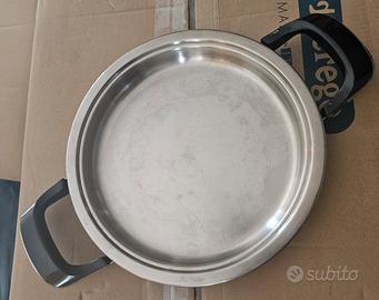 bistecchiera inox AMC diametro 23 cm