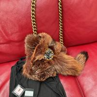 Borsa volpe sissi rossi