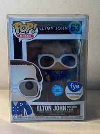 Funko Pop Rocks Elton John #63 Glitter – originale