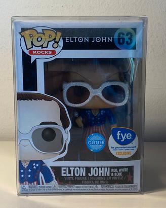 Funko Pop Rocks Elton John #63 Glitter – originale