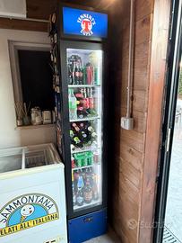 Frigo bibite  e congelatore a pozzetto