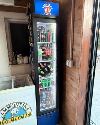 Frigo bibite  e congelatore a pozzetto