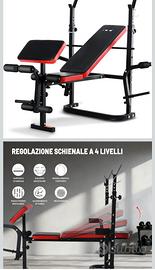 Panca palestra multifunzione