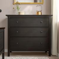 Cassettiera IKEA Hemnes marrone-nero