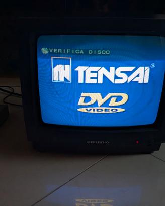 Grundig P37-060 14" CRT vintage + telecomando