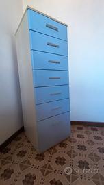 Settimanale Moderno Azzurro Tenue e Frassino – Com