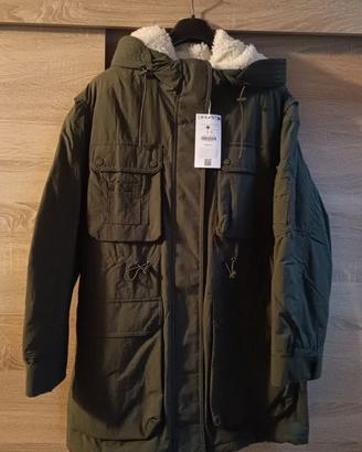 Giacca / Parka Bershka nuova con cartellino – Tagl