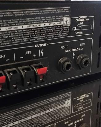 AMPLIFICATORI PER MUSICISTI E DJ STAGE LINE 300W