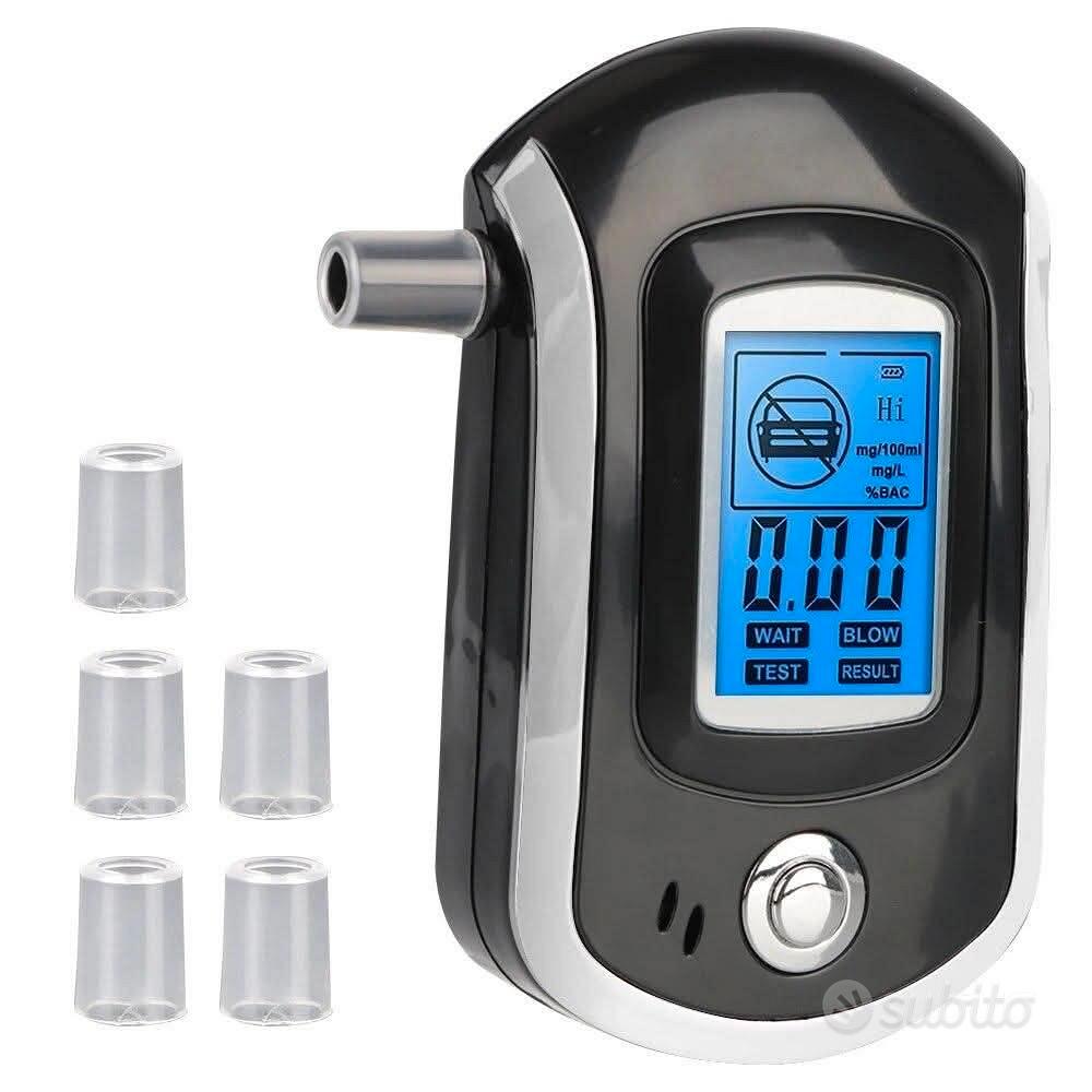 Misuratore Alcol Etilometro Etilometro Portatile SOYAA Certificato - Alcol Test Ricaricabile Con Display LCD Alcol Test Digitale - Foto 9