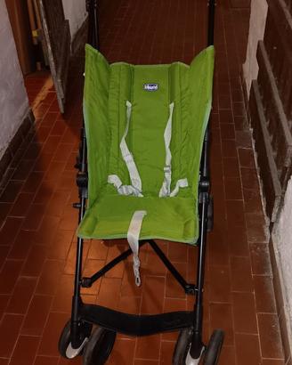 Passeggino verde chicco