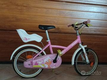 Bicicletta bambina  16" B`TWIN Decathlon 