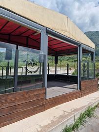 Gazebo da bar per esterno