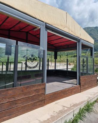 Gazebo da bar per esterno