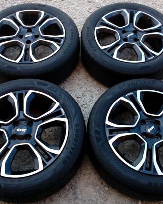 Cerchi e gomme nuove 18 originali jeep