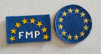 Due patch, militari, comunità europea