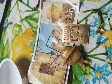 Kinder Joy luffy Gold sorpresa Funko pop figure