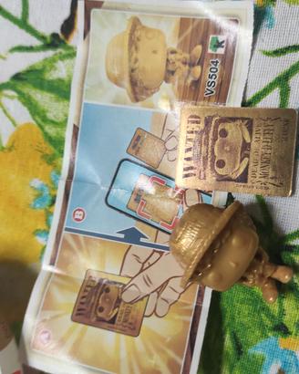 Kinder Joy luffy Gold sorpresa Funko pop figure