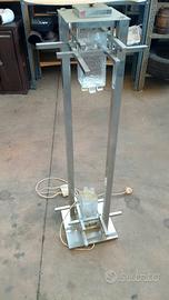 Lampada da terra brutalista Poliarte (Albano Poli)