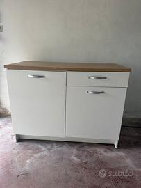 Madia a due amte e cassetto