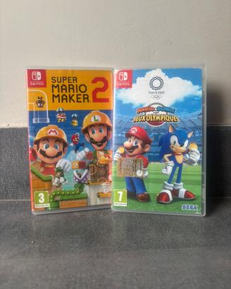 Nintendo Switch giochi Super Mario 1x30€