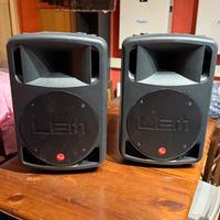 COPPIA DI CASSE BI-AMPLIFICATE LEM d400