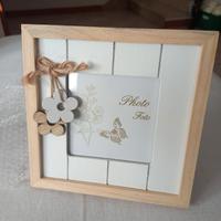 Portafoto da tavolo in legno 