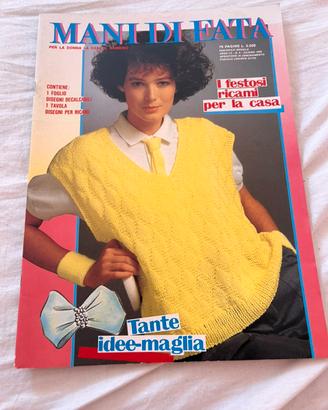 Rivista Vintage Mani DI Fata Giugno 1985