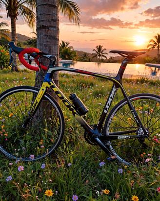 Bici da corsa Look aerolight carbon TG 57/58  11v