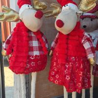 decorazioni natalizie Renna Babbo Natale 