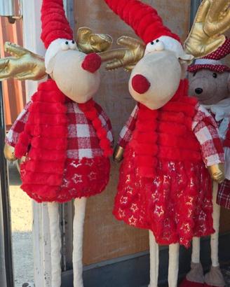 decorazioni natalizie Renna Babbo Natale 