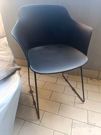 2 sedie da esterno nere Sandved Jysk